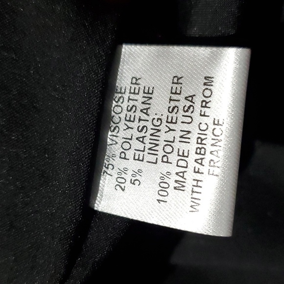 AMY MATTO NEW YORK BLACK DRESS COCKTAIL EVENING MIDI ESSENTIAL MINIMALIST - Picture 9 of 9